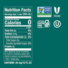 Zevia Organic Sugar Free Iced Tea, Fruity Tea Variety Pack, 12 Ounce Cans (Pack of 15)