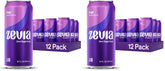 Zevia Zero Sugar Soda,Grape,16 oz Cans – Naturally Sweetened,Non-GMO Project Verified,Gluten-Free,Vegan,(Pack of 24)