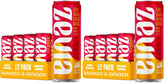 Zevia Zero Sugar Energy Drink,Mango Ginger,12 oz Cans – Naturally Sweetened,Zero Calorie Sugar Free Energy - Non-GMO Project Verified,Gluten-Free,Vegan,(Pack of 24)