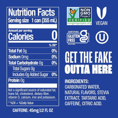 Zevia Zero Sugar Soda, Cola, 12 oz Cans (24-Pack) – Naturally Sweetened, Zero Calorie Sugar Free Soda - Non-GMO Project Verified, Gluten-Free, Vegan