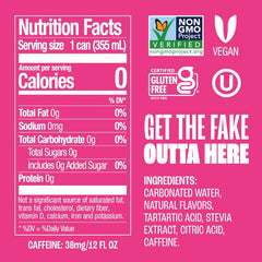 Zevia Zero Sugar Soda, Cherry Cola, 16 oz Cans (12-Pack) – Naturally Sweetened, Zero Calorie Sugar Free Soda - Non-GMO Project Verified, Gluten-Free, Vegan