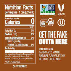 Zevia Zero Sugar Soda, Creamy Root Beer, 12 oz Cans (24-Pack) – Naturally Sweetened, Non-GMO Project Verified, Gluten-Free, Vegan
