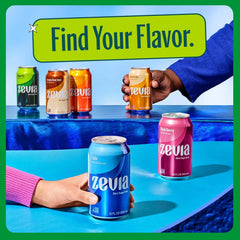 Zevia Zero Sugar Soda,Ginger Ale,16 oz Cans – Naturally Sweetened,Non-GMO Project Verified,Gluten-Free,Vegan,(Pack of 24)