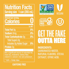 Zevia Zero Sugar Soda, Cream Soda, 16 oz Cans (12-Pack) – Naturally Sweetened, Non-GMO Project Verified, Gluten-Free, Vegan