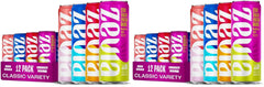 Zevia Zero Sugar Energy Drink,Classic Variety Pack,12 oz Cans – Naturally Sweetened,Non-GMO Project Verified,Gluten-Free,Vegan,(Pack of 24)